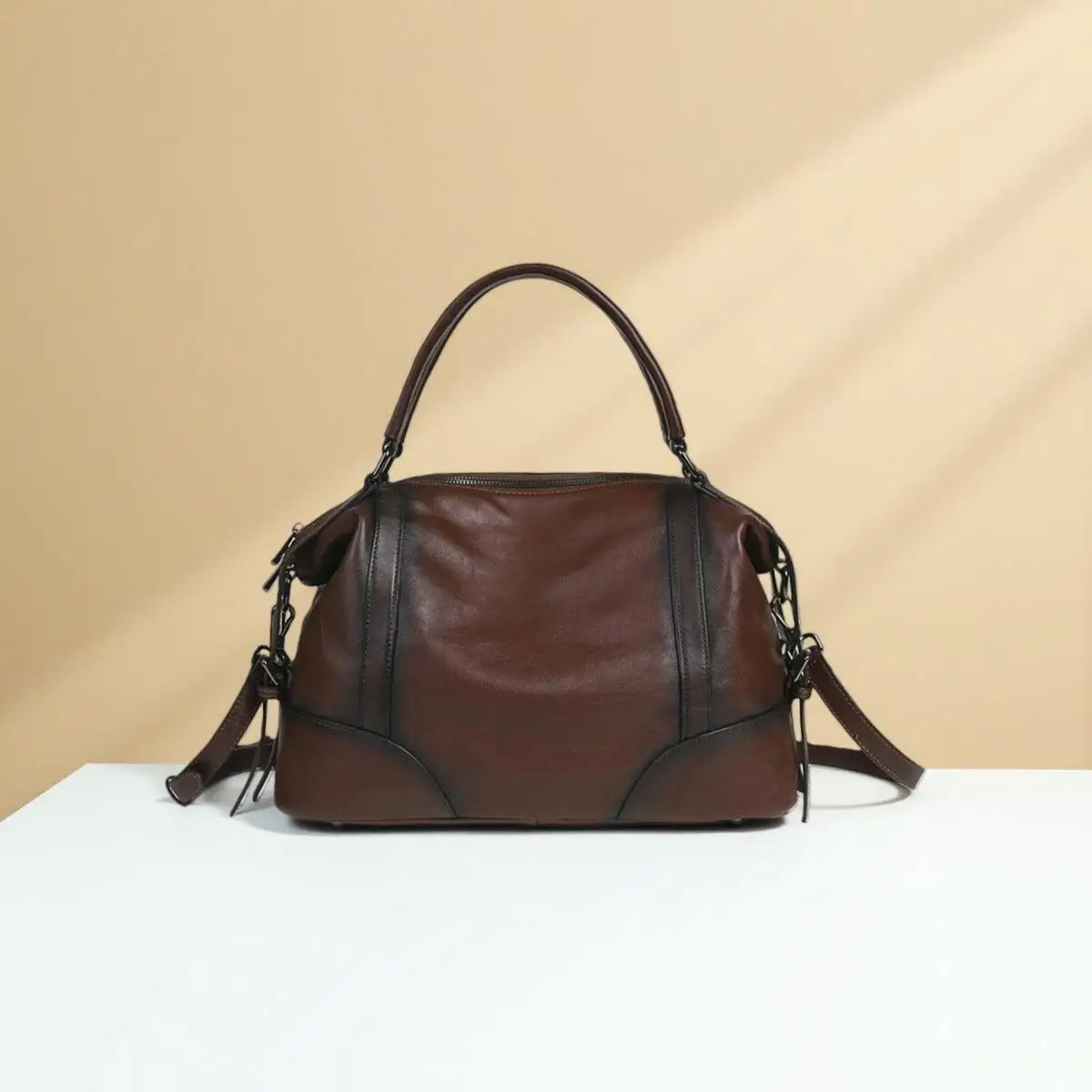 Tote Siena Vintage – Aus echtem Premium-Leder