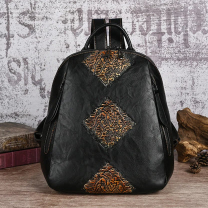 Torino Vintage – Rucksack mit Diebstahlschutz-Design