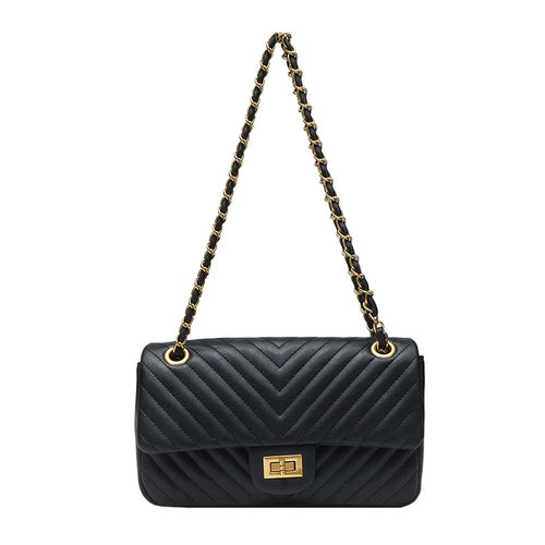 Véronique Chain – Tasche aus echtem Leder