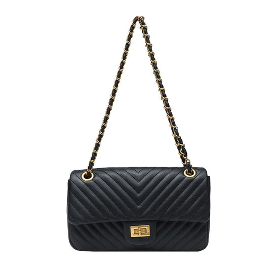 Véronique Chain – Tasche aus echtem Leder