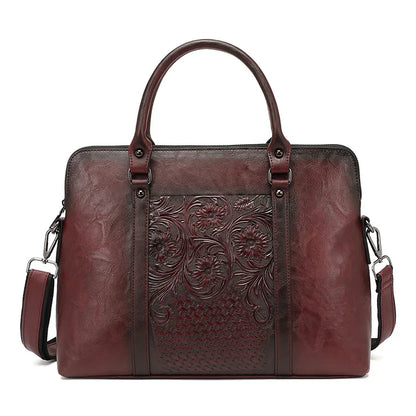 Businesstasche Helena Vintage – Aus echtem Premium-Naturleder