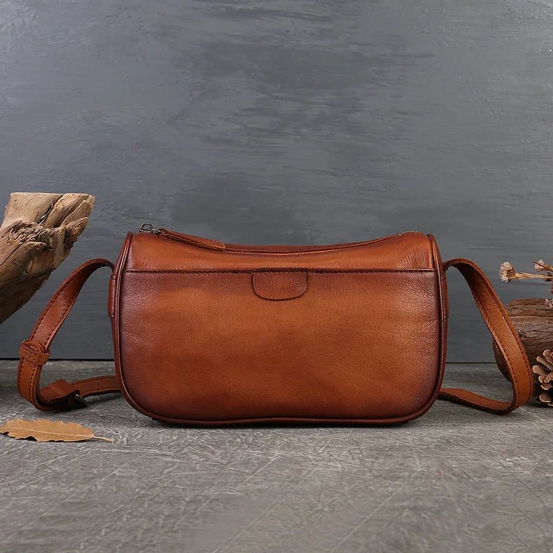 Tasche Luna Vintage – Aus echtem Premium-Leder