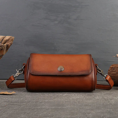 Tasche Capri Vintage – Kompaktes echtes Leder