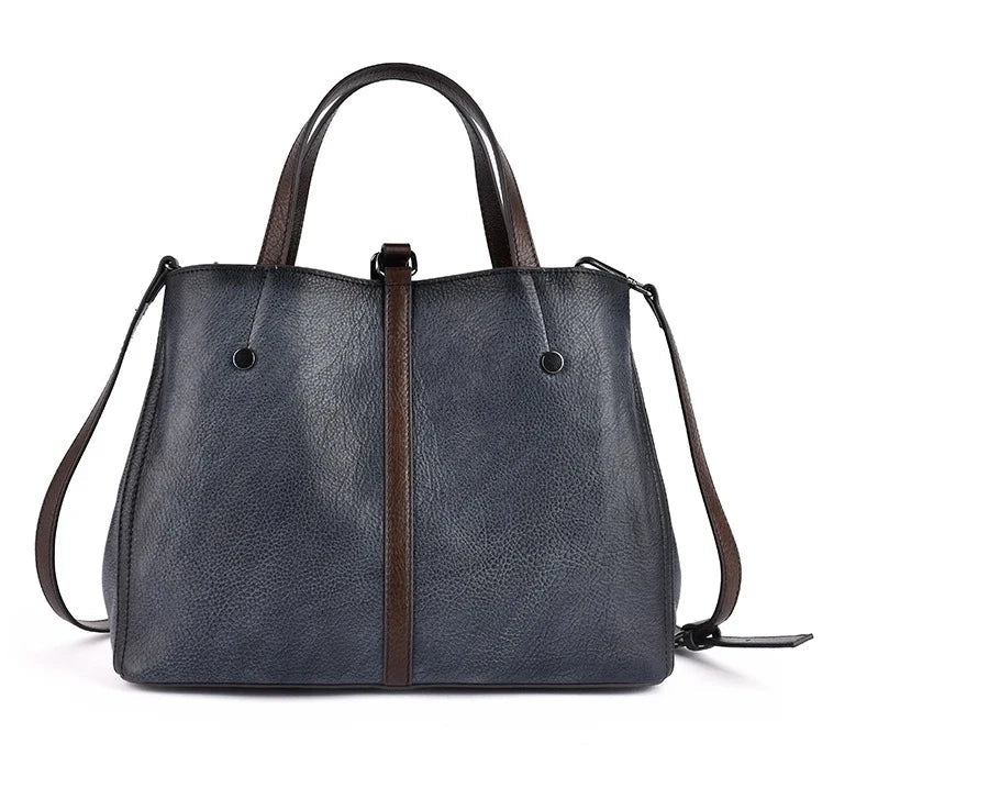 Bucket-Tasche Aurora Vintage – Aus echtem Premium-Leder