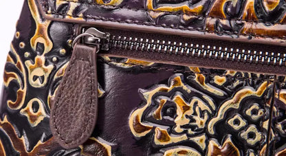 Flap-Tasche Aurora Vintage – Aus echtem Premium-Leder