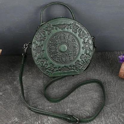 Tasche Jade Oriental Vintage – Aus echtem Premium-Leder
