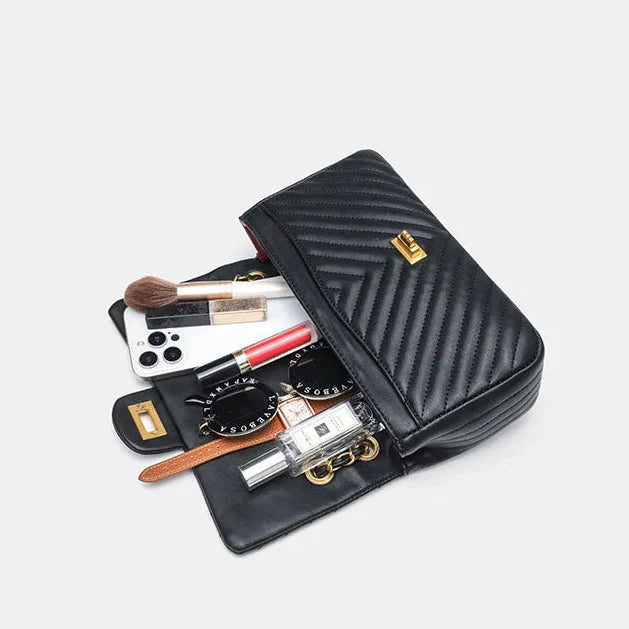 Véronique Chain – Tasche aus echtem Leder