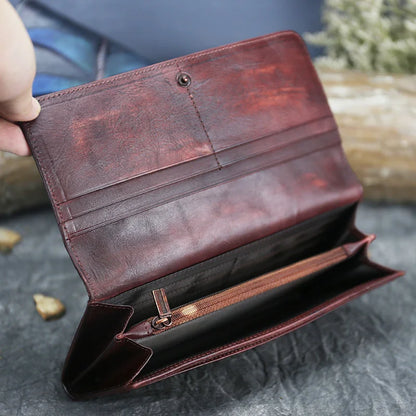 Geldbörse Aurora Classic Vintage – Aus echtem Premium-Leder