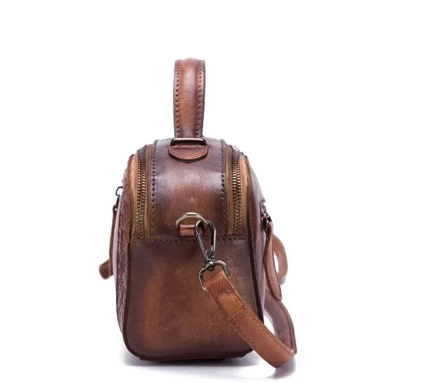 Tasche Alba Vintage – Aus echtem Premium-Leder