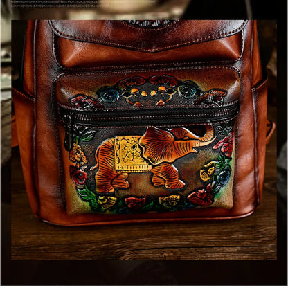 Rucksack Elefante Maya Vintage – Diebstahlsicheres Design in hoher Qualität