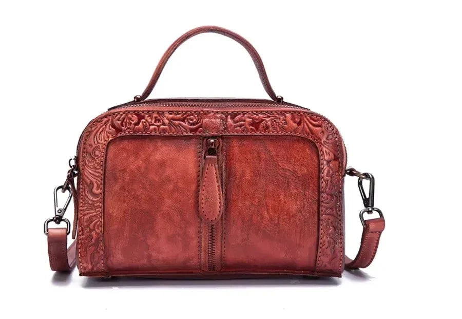 Tasche Alba Vintage – Aus echtem Premium-Leder