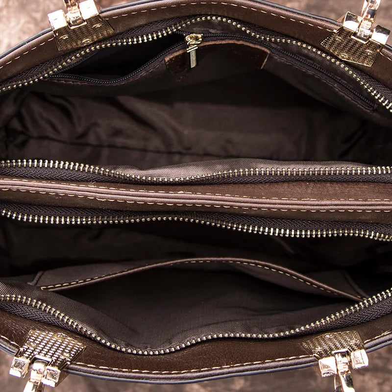 Box-Tasche Verona Vintage – Aus echtem Premium-Leder