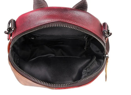 Rucksack Patchwork Diana Vintage – Aus echtem Premium-Leder