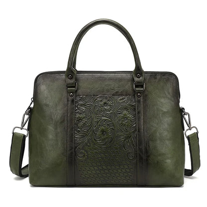Businesstasche Helena Vintage – Aus echtem Premium-Naturleder