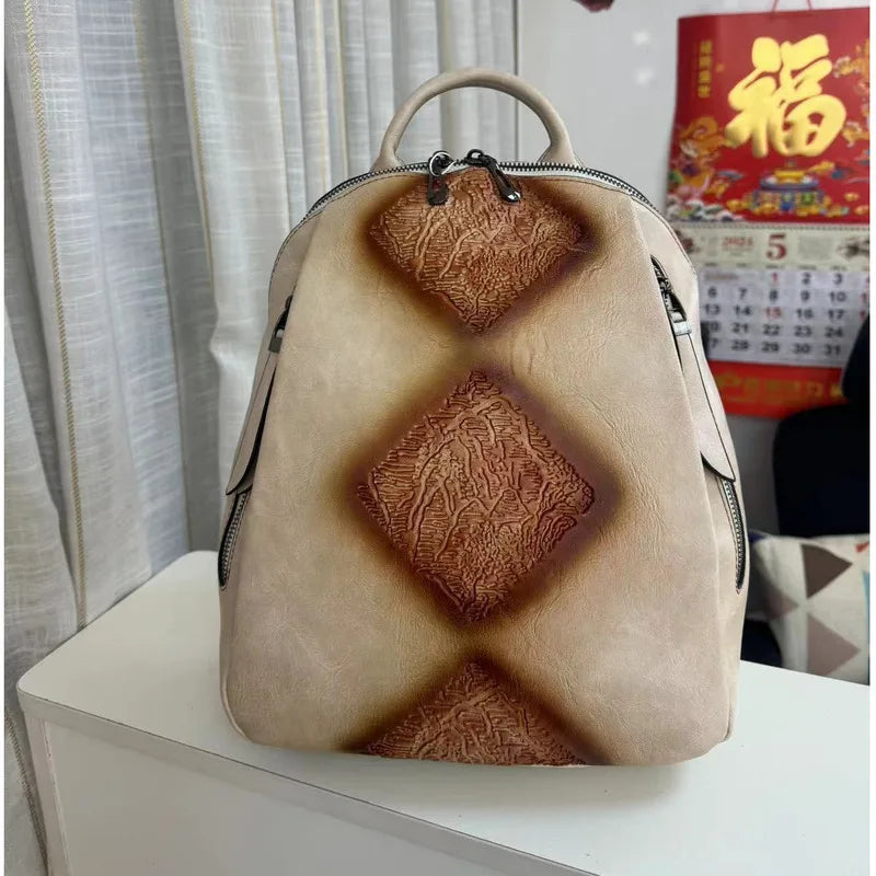 Torino Vintage – Rucksack mit Diebstahlschutz-Design