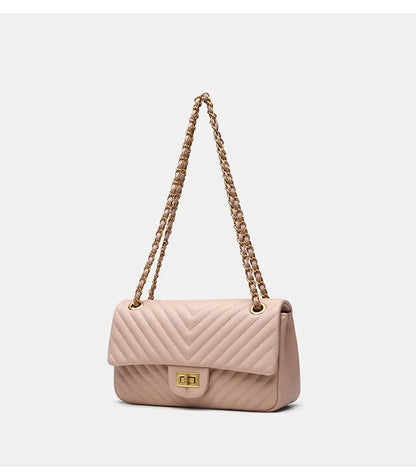 Véronique Chain – Tasche aus echtem Leder