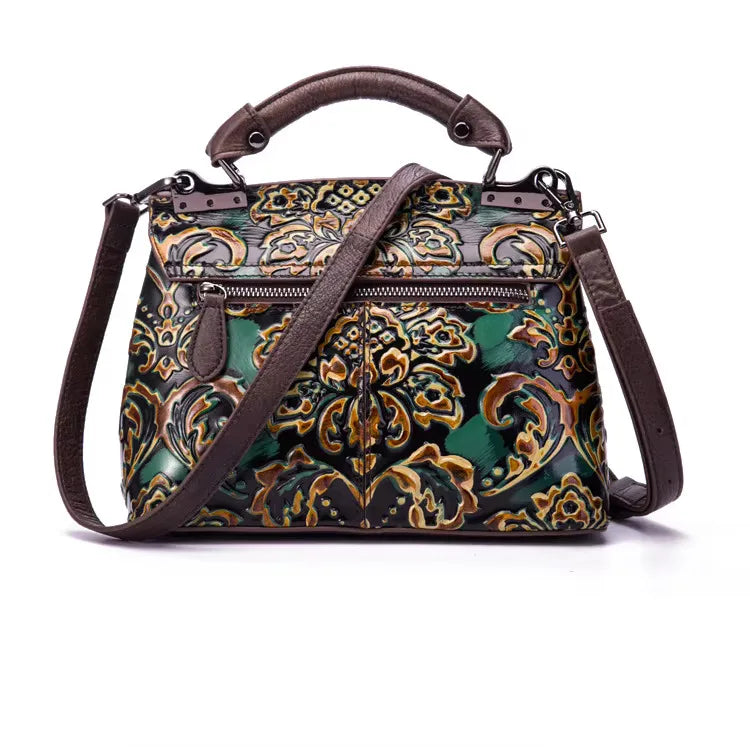 Flap-Tasche Aurora Vintage – Aus echtem Premium-Leder