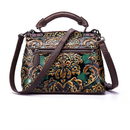 Flap-Tasche Aurora Vintage – Aus echtem Premium-Leder