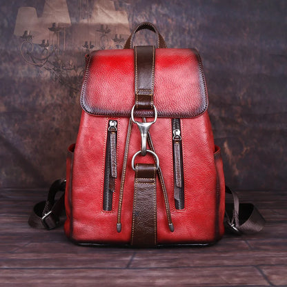 Rucksack Nordica Vintage – Aus echtem Leder