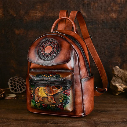 Rucksack Elefante Maya Vintage – Diebstahlsicheres Design in hoher Qualität