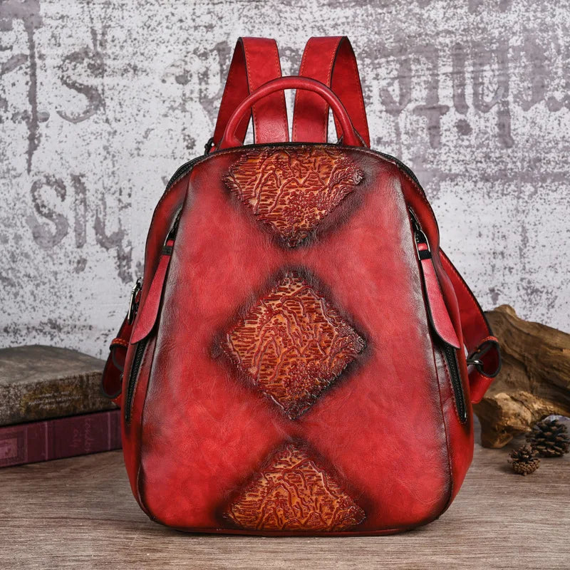 Torino Vintage – Rucksack mit Diebstahlschutz-Design