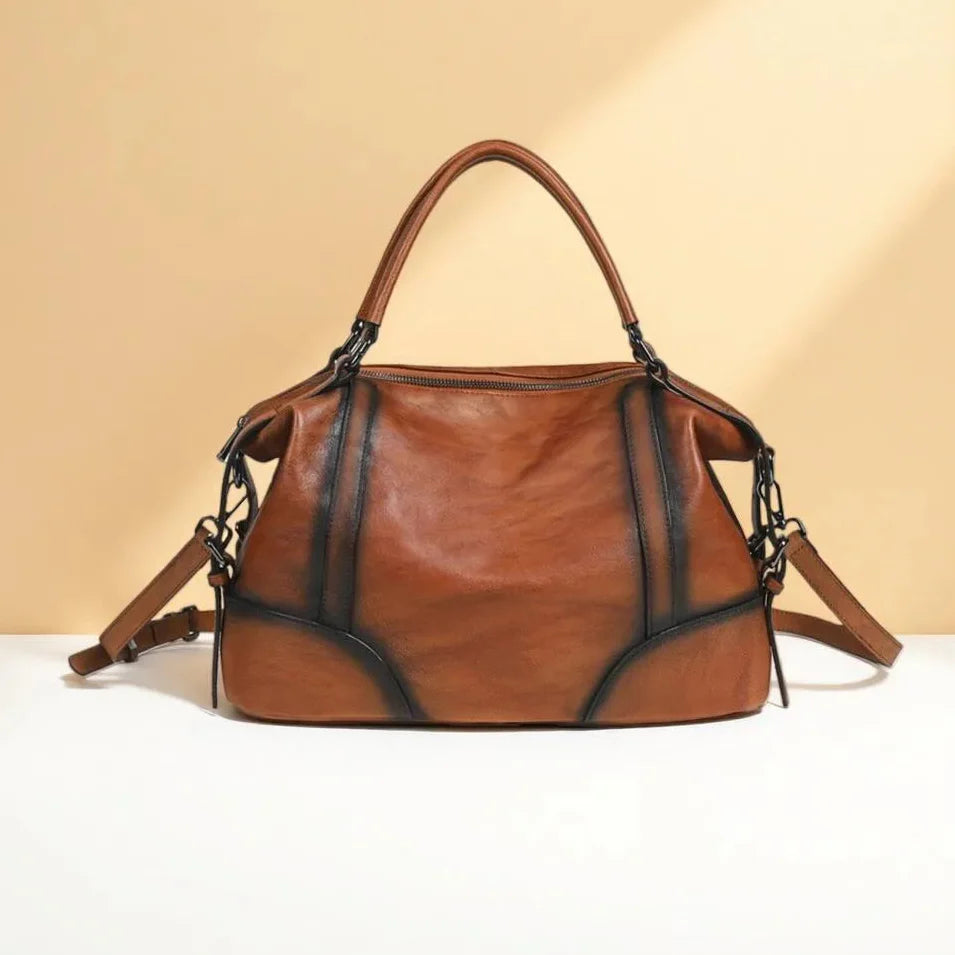 Tote Siena Vintage – Aus echtem Premium-Leder