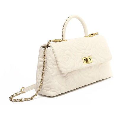 Camélia Élégance – Tasche aus echtem Leder