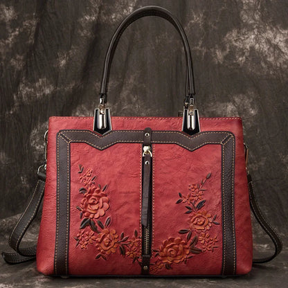 Box-Tasche Verona Vintage – Aus echtem Premium-Leder