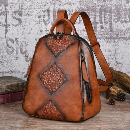 Torino Vintage – Rucksack mit Diebstahlschutz-Design