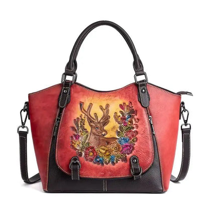 Tote Vitória Vintage – Aus echtem Premium-Leder
