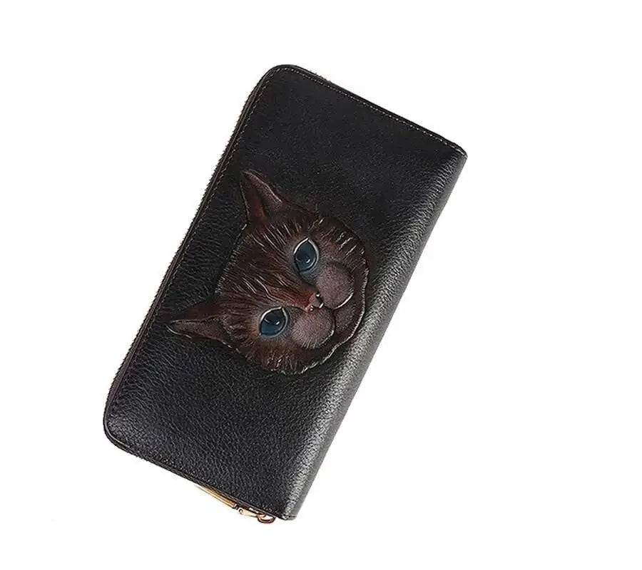 Geldbörse Gato Luna Vintage – Aus echtem Premium-Leder