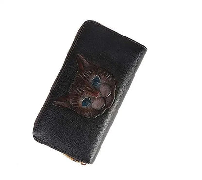 Geldbörse Gato Luna Vintage – Aus echtem Premium-Leder