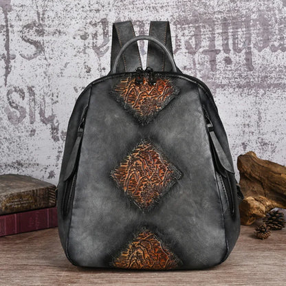 Torino Vintage – Rucksack mit Diebstahlschutz-Design