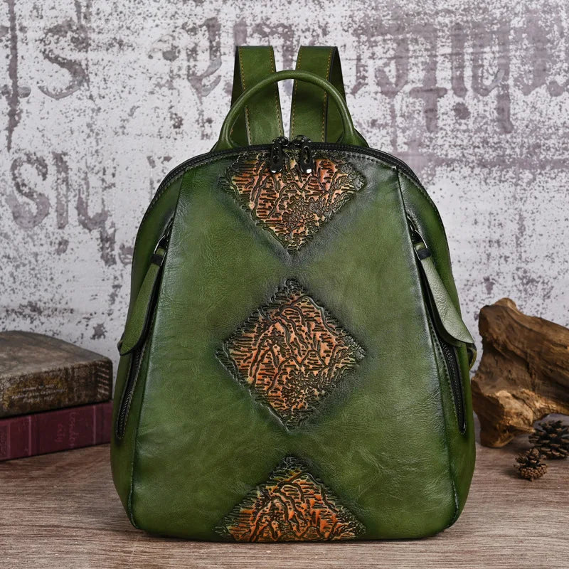 Torino Vintage – Rucksack mit Diebstahlschutz-Design