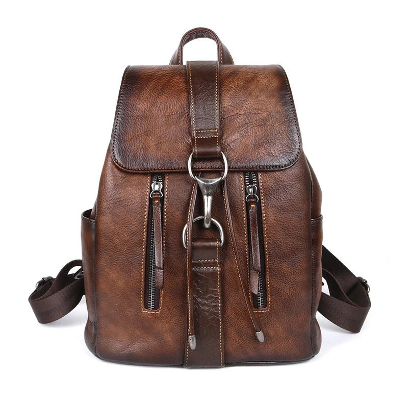 Rucksack Nordica Vintage – Aus echtem Leder