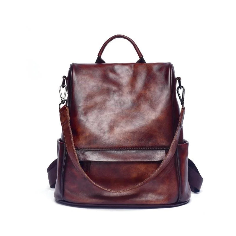 Rucksack Valéria Vintage – Aus echtem Premium-Leder