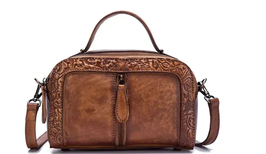 Tasche Alba Vintage – Aus echtem Premium-Leder