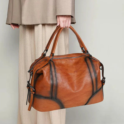 Tote Siena Vintage – Aus echtem Premium-Leder