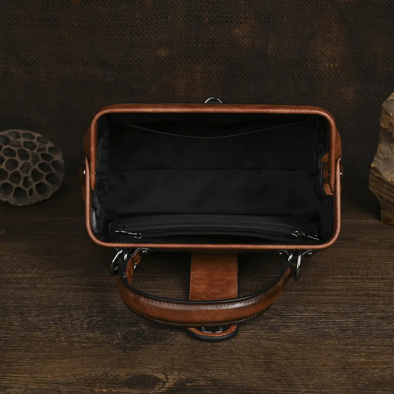 Tasche Luna Totem Vintage – Aus echtem Leder