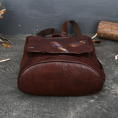 Rucksack Pluma Vintage – Aus echtem Premium-Leder