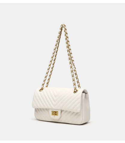 Véronique Chain – Tasche aus echtem Leder
