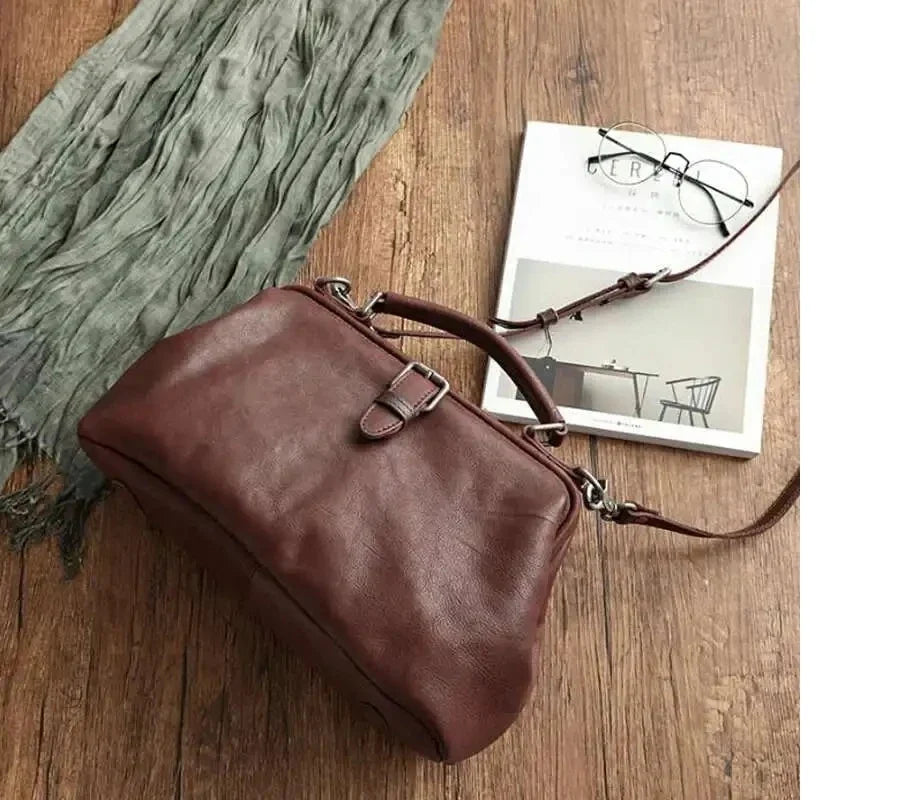 Arzttasche Valentina Vintage – Aus echtem Premium-Leder