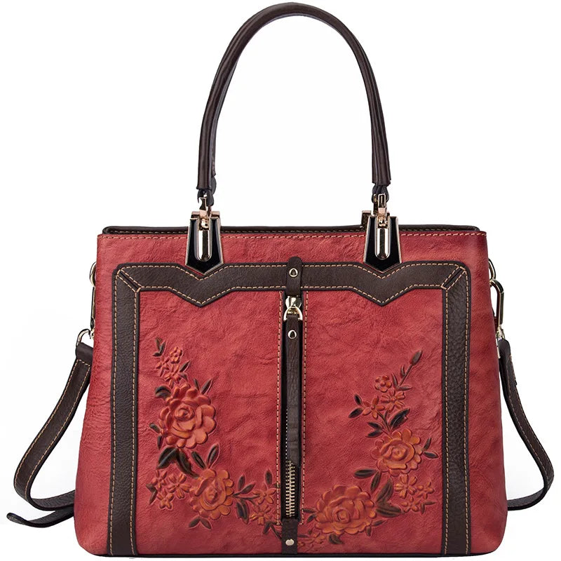 Box-Tasche Verona Vintage – Aus echtem Premium-Leder