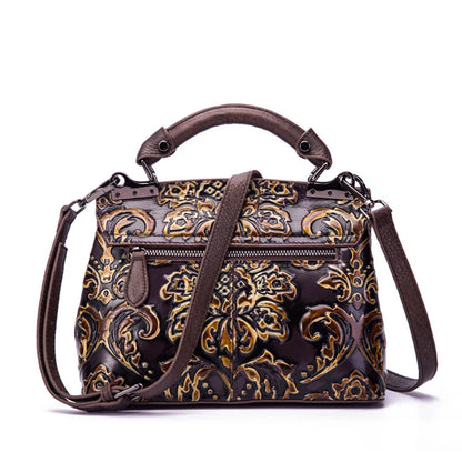 Flap-Tasche Aurora Vintage – Aus echtem Premium-Leder