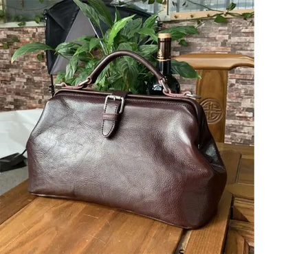 Arzttasche Valentina Vintage – Aus echtem Premium-Leder