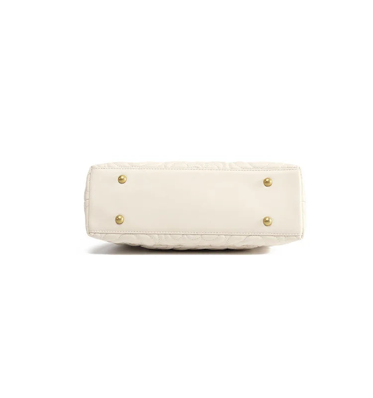 Camélia Élégance – Tasche aus echtem Leder