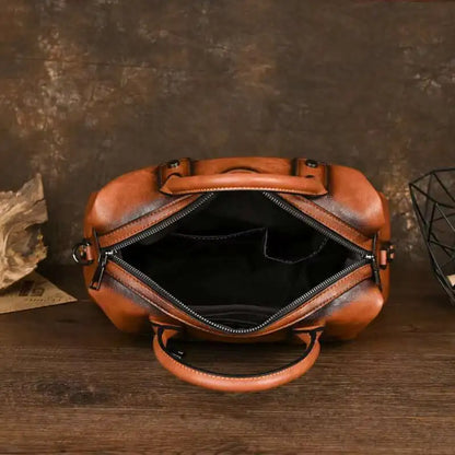 Boston-Tasche Carolina Vintage – Elegantes Design in hoher Qualität