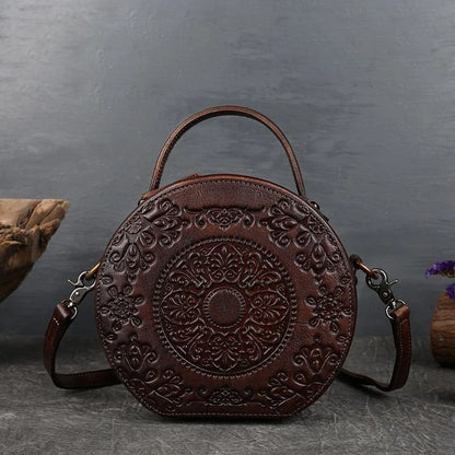 Tasche Jade Oriental Vintage – Aus echtem Premium-Leder