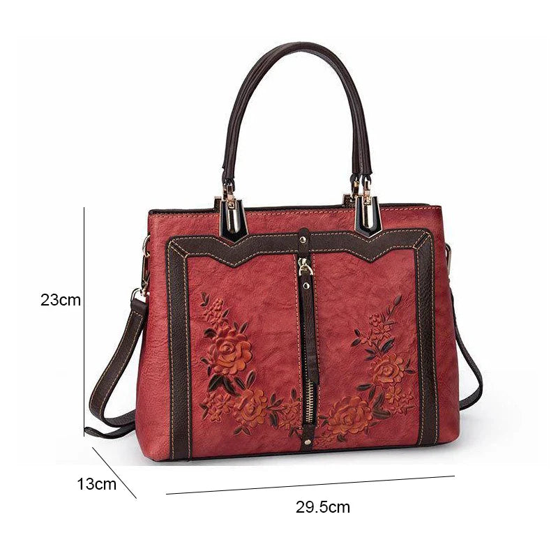 Box-Tasche Verona Vintage – Aus echtem Premium-Leder