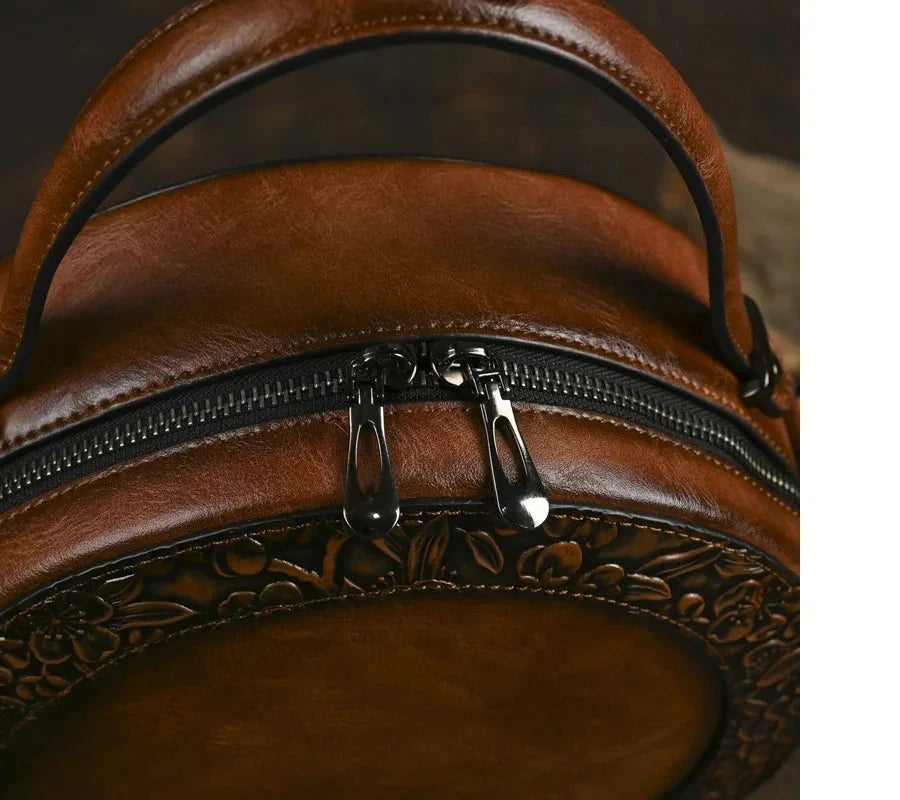 Tasche Circa Vintage – Elegantes rundes Design